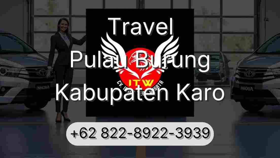 Travel Pulau Burung Kabupaten Karo