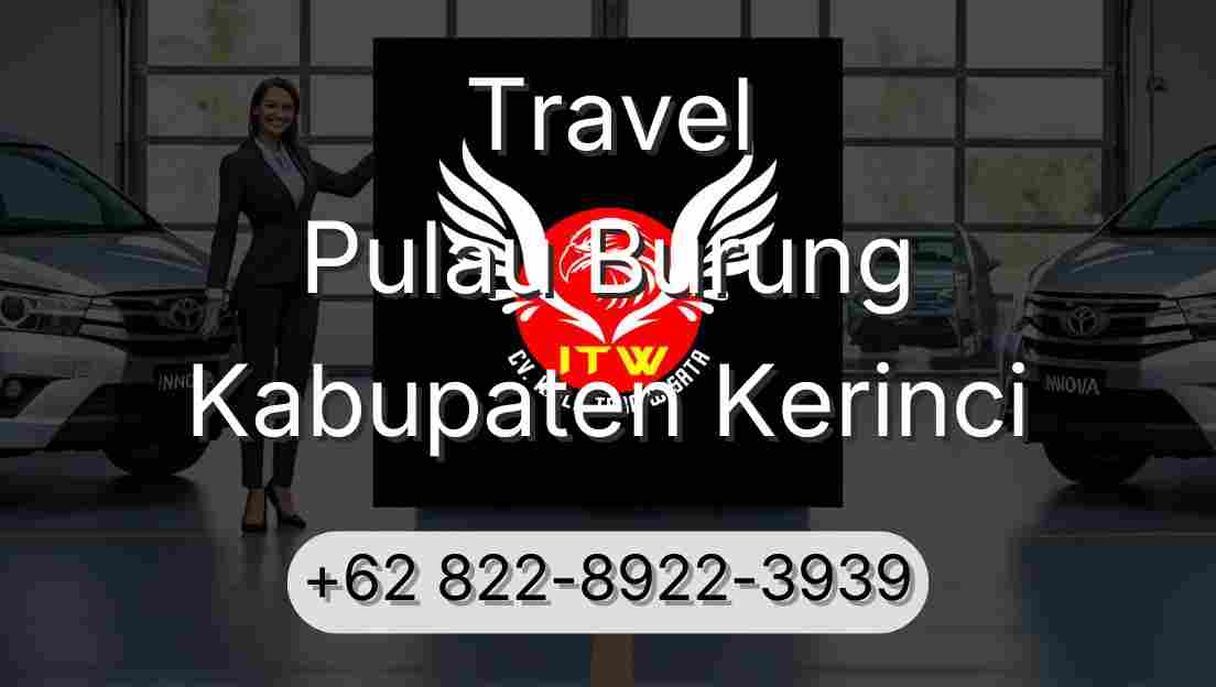 Travel Pulau Burung Kabupaten Kerinci