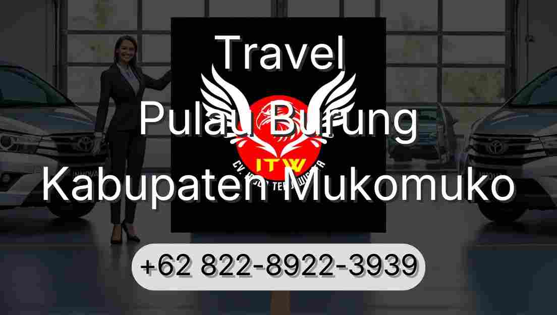 Travel Pulau Burung Kabupaten Mukomuko