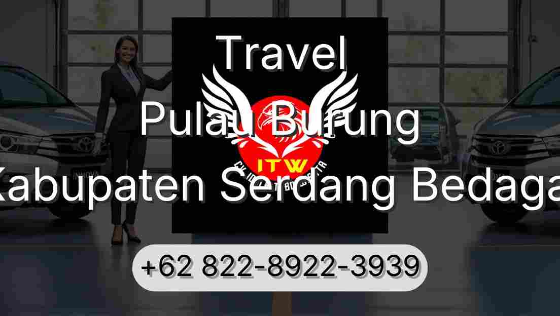 Travel Pulau Burung Kabupaten Serdang Bedagai