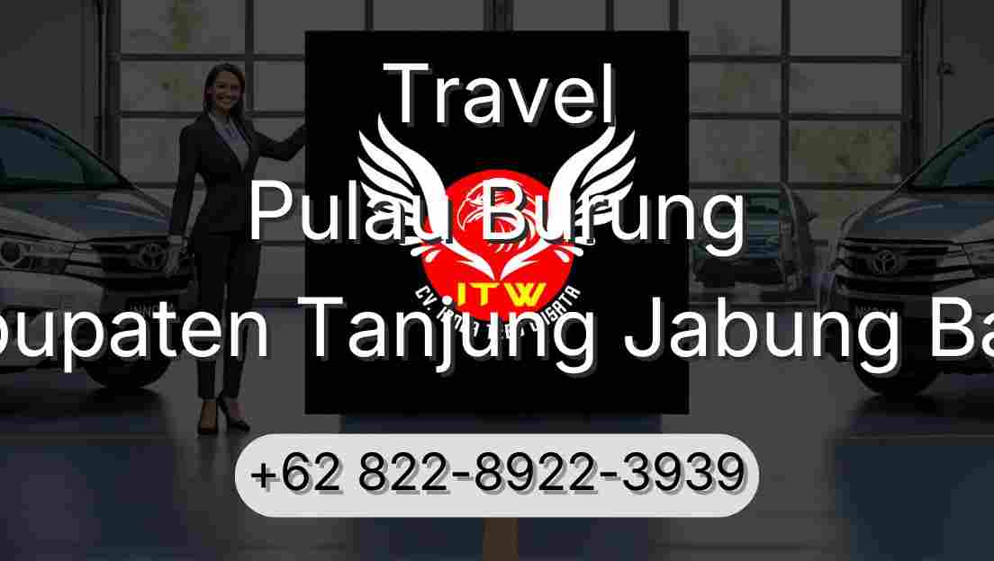 Travel Pulau Burung Kabupaten Tanjung Jabung Barat