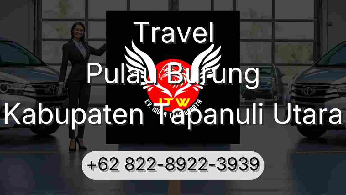 Travel Pulau Burung Kabupaten Tapanuli Utara