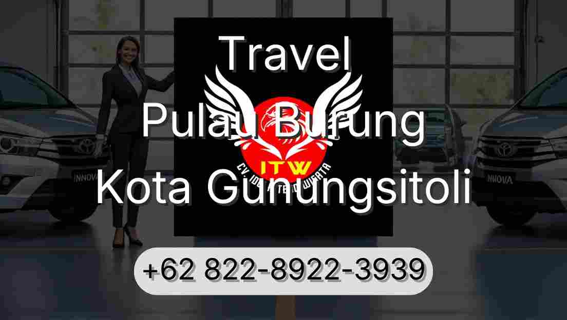 Travel Pulau Burung Kota Gunungsitoli