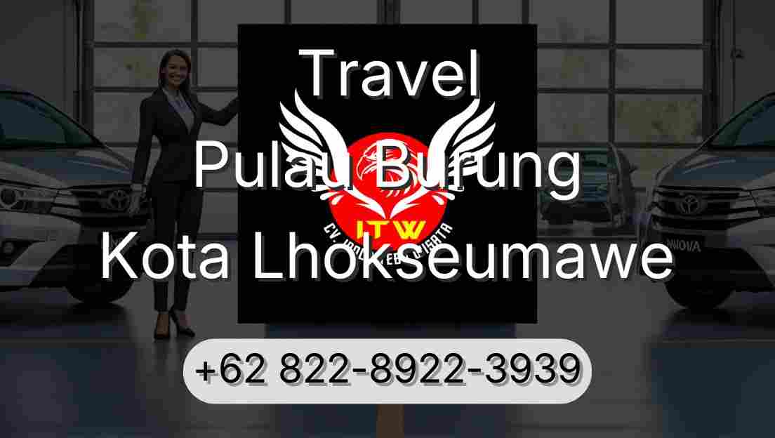 Travel Pulau Burung Kota Lhokseumawe