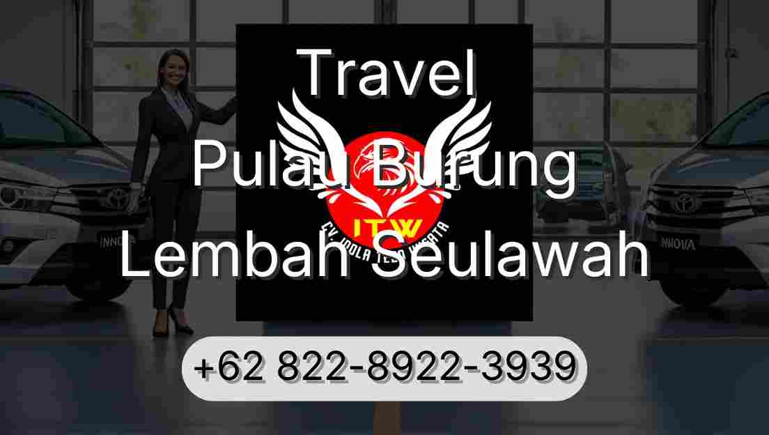 Travel Pulau Burung Lembah Seulawah