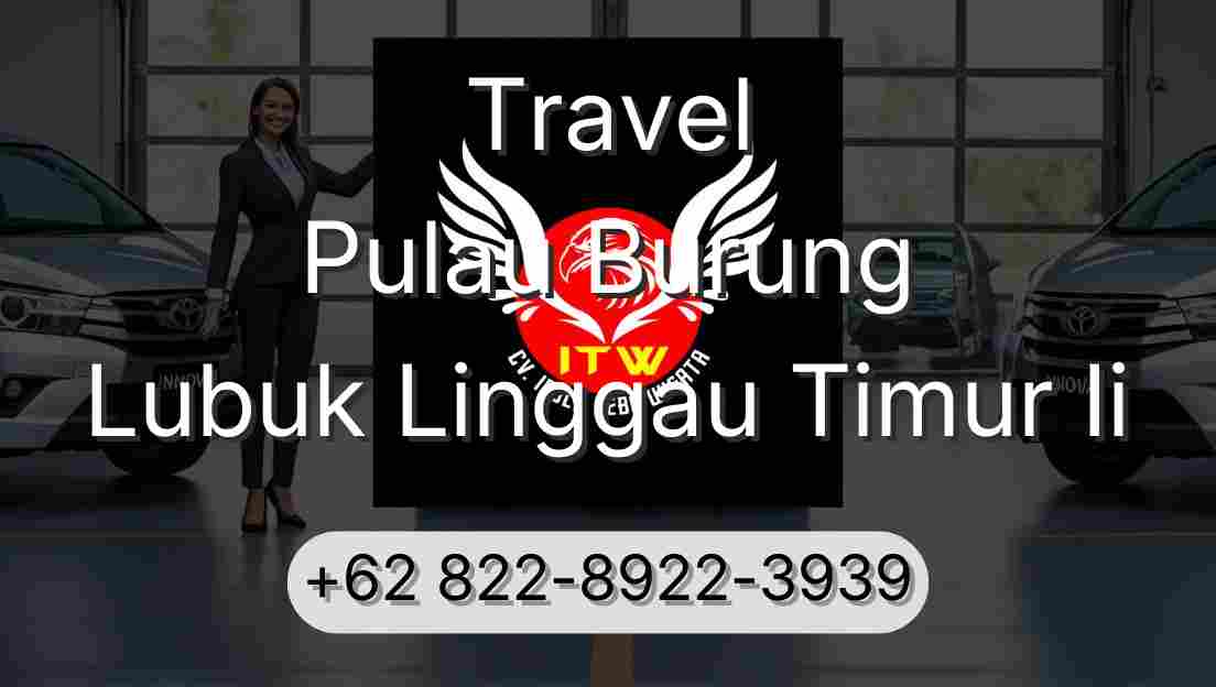 Travel Pulau Burung Lubuk Linggau Timur Ii