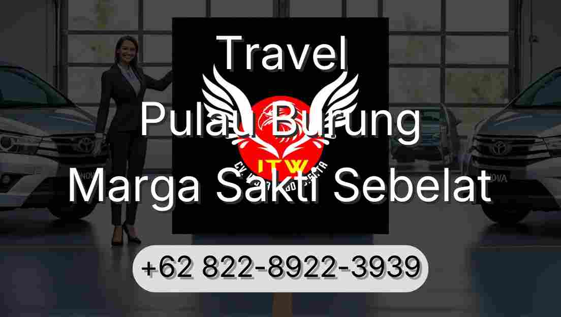 Travel Pulau Burung Marga Sakti Sebelat