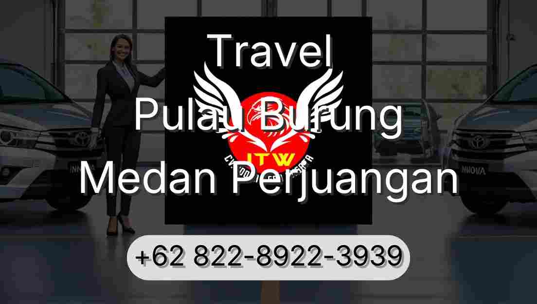 Travel Pulau Burung Medan Perjuangan