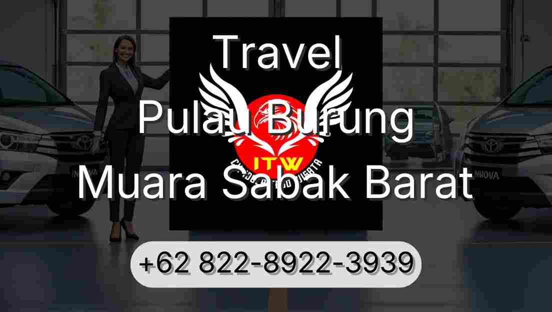 Travel Pulau Burung Muara Sabak Barat