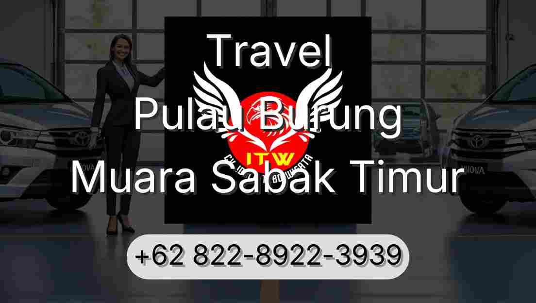 Travel Pulau Burung Muara Sabak Timur