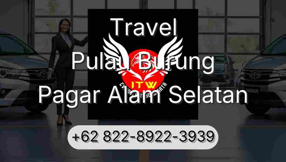 Travel Pulau Burung Pagar Alam Selatan