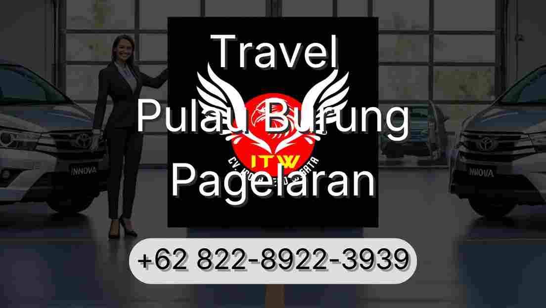 Travel Pulau Burung Pagelaran