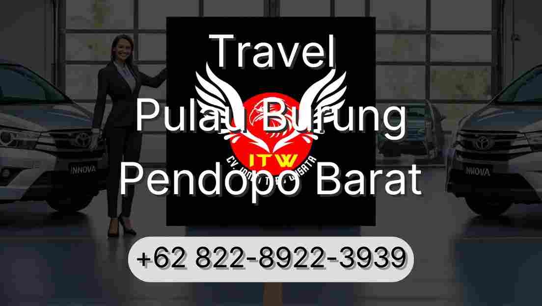Travel Pulau Burung Pendopo Barat