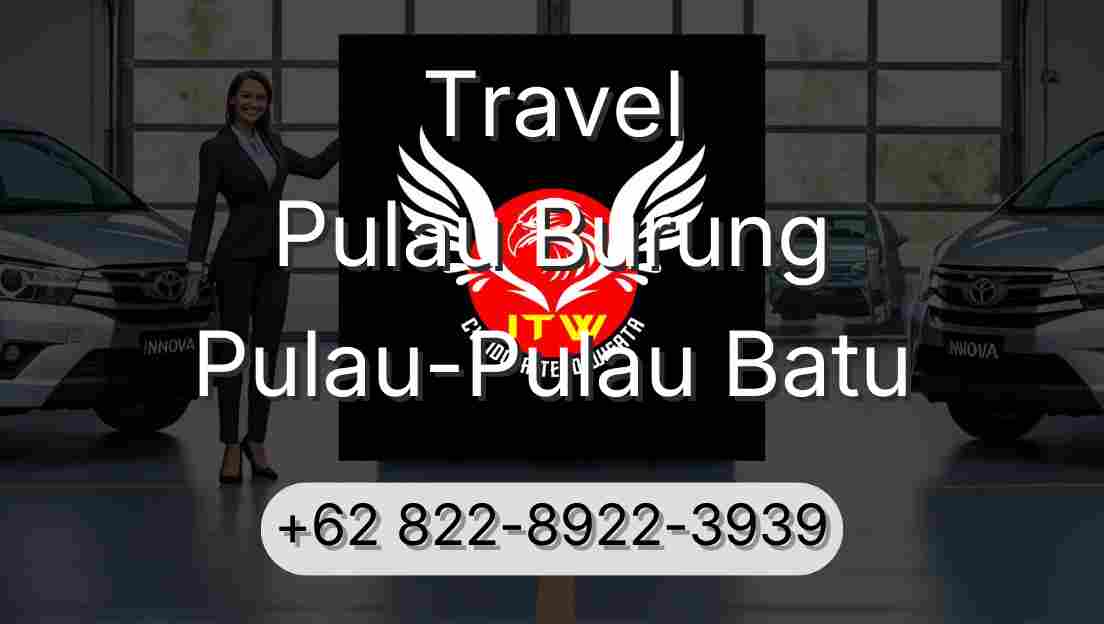 Travel Pulau Burung Pulau-Pulau Batu
