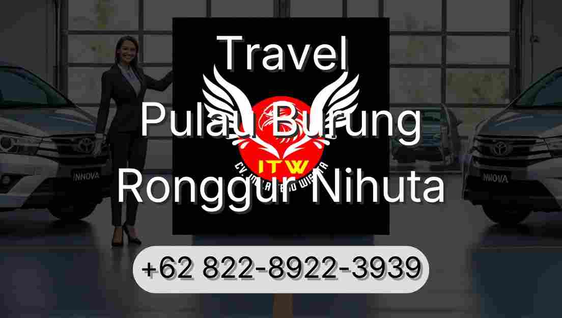 Travel Pulau Burung Ronggur Nihuta