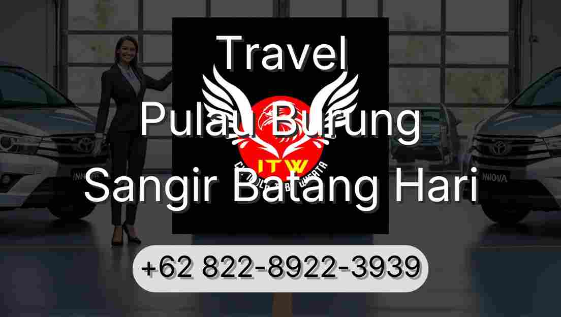 Travel Pulau Burung Sangir Batang Hari