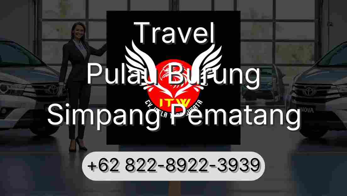 Travel Pulau Burung Simpang Pematang