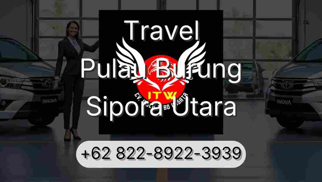 Travel Pulau Burung Sipora Utara
