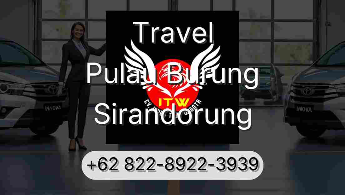 Travel Pulau Burung Sirandorung