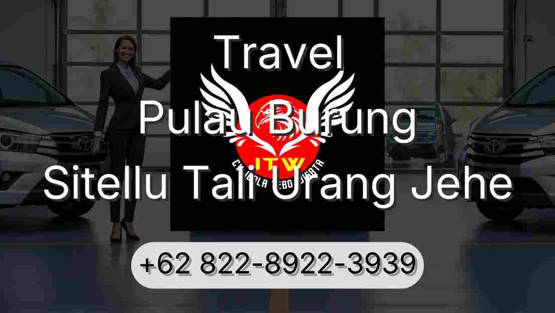 Travel Pulau Burung Sitellu Tali Urang Jehe
