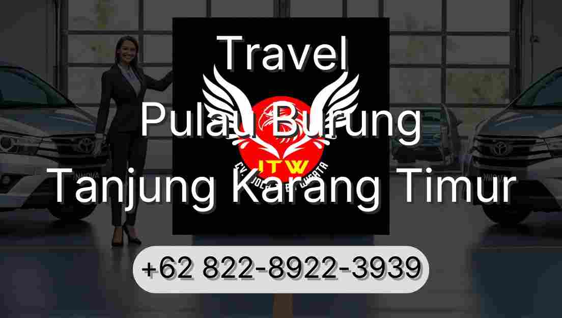 Travel Pulau Burung Tanjung Karang Timur