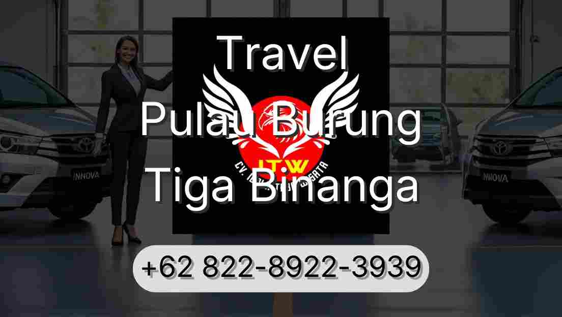 Travel Pulau Burung Tiga Binanga