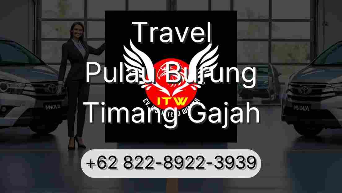 Travel Pulau Burung Timang Gajah