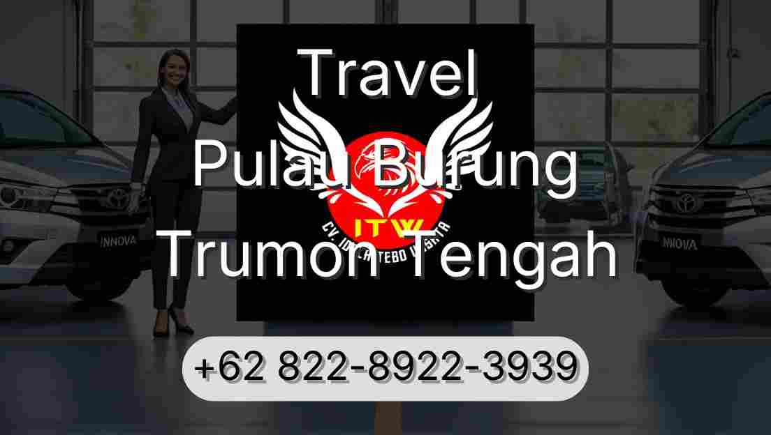 Travel Pulau Burung Trumon Tengah