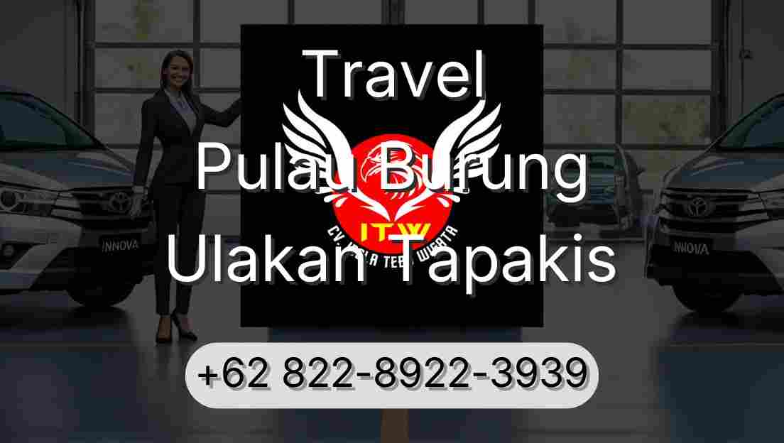 Travel Pulau Burung Ulakan Tapakis