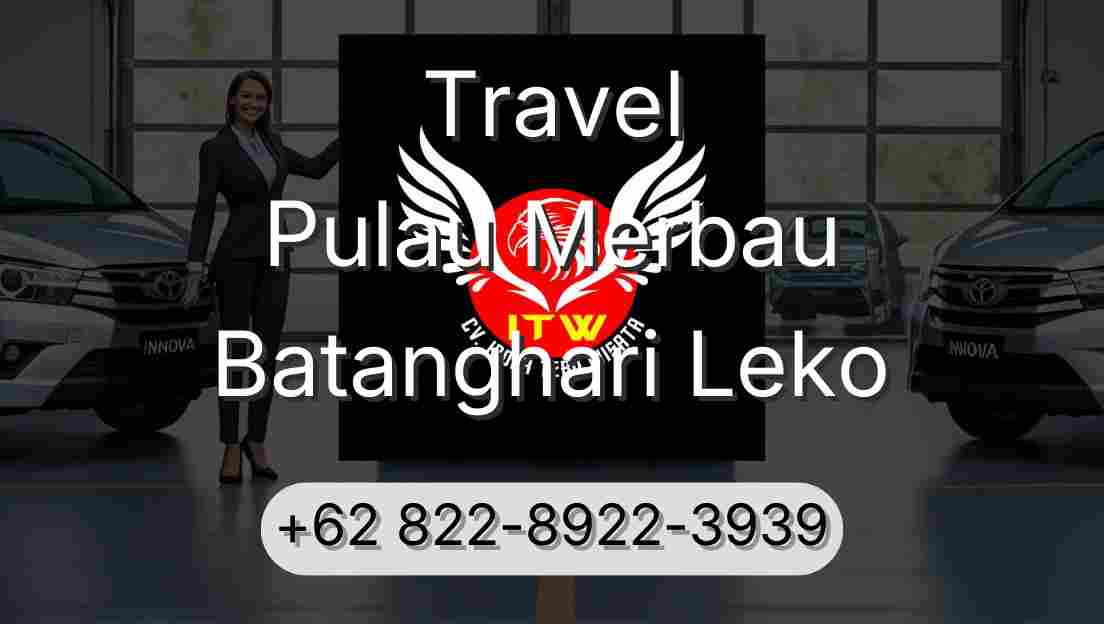 Travel Pulau Merbau Batanghari Leko