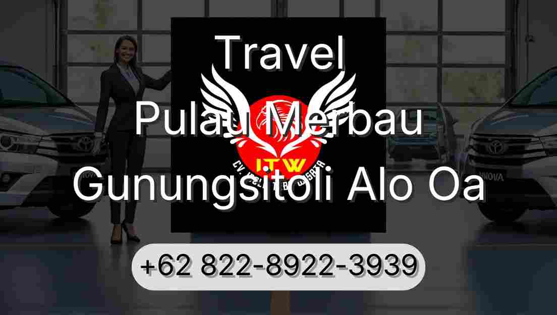 Travel Pulau Merbau Gunungsitoli Alo Oa