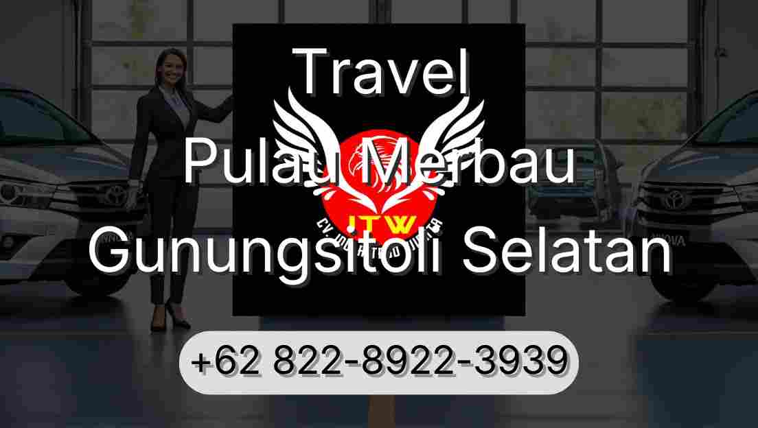 Travel Pulau Merbau Gunungsitoli Selatan