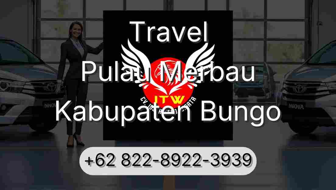 Travel Pulau Merbau Kabupaten Bungo