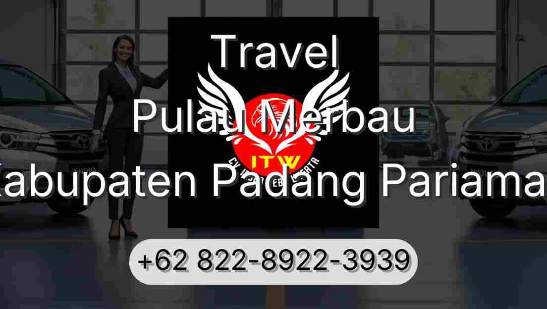 Travel Pulau Merbau Kabupaten Padang Pariaman