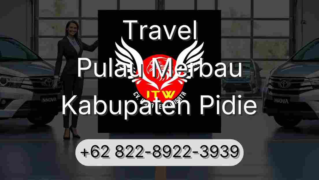 Travel Pulau Merbau Kabupaten Pidie