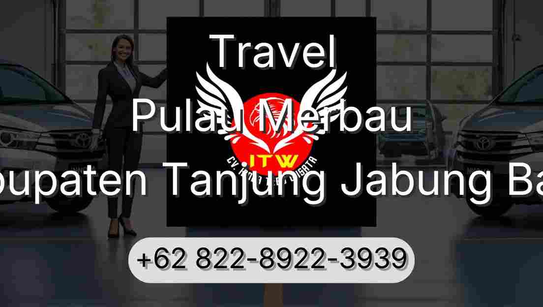 Travel Pulau Merbau Kabupaten Tanjung Jabung Barat
