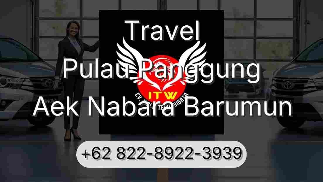 Travel Pulau Panggung Aek Nabara Barumun