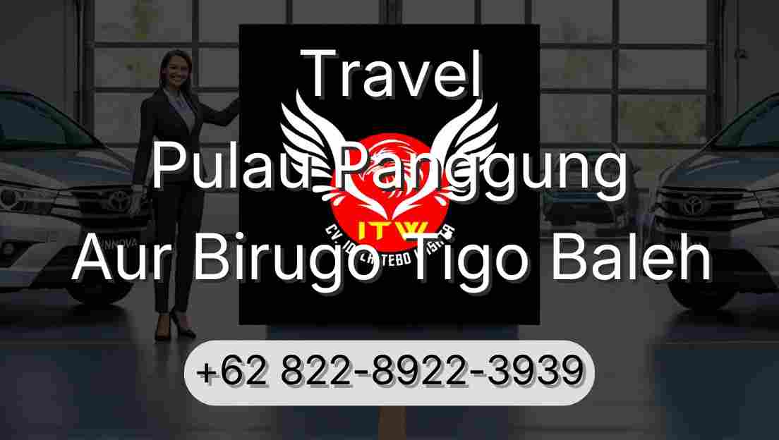 Travel Pulau Panggung Aur Birugo Tigo Baleh