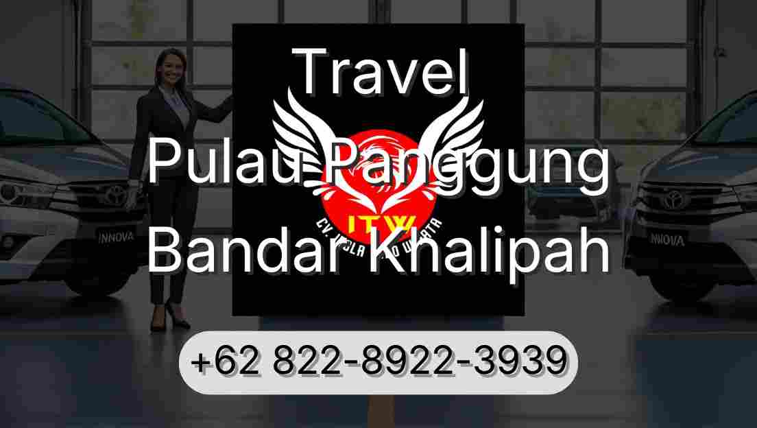 Travel Pulau Panggung Bandar Khalipah