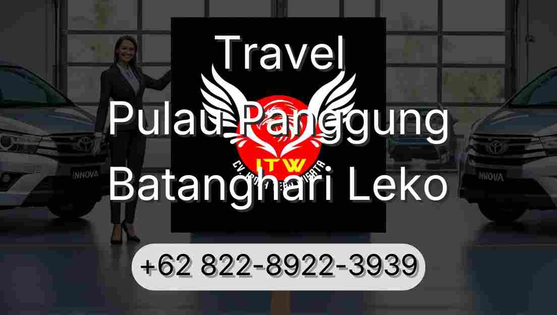 Travel Pulau Panggung Batanghari Leko