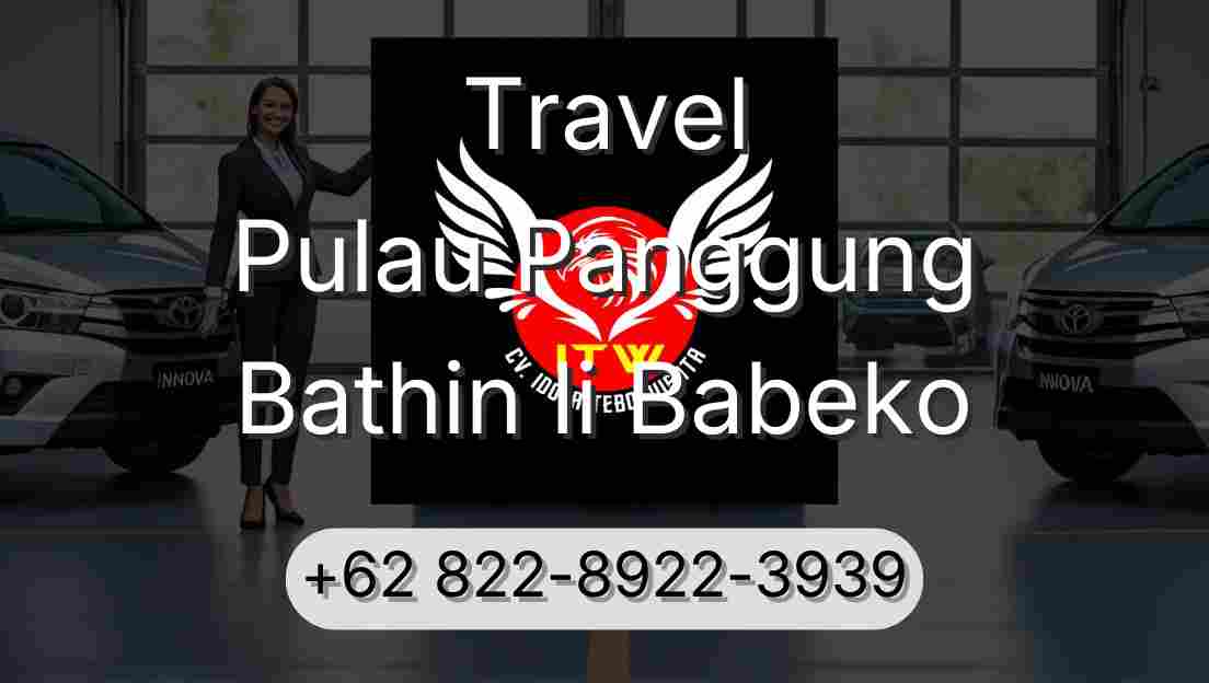 Travel Pulau Panggung Bathin Ii Babeko