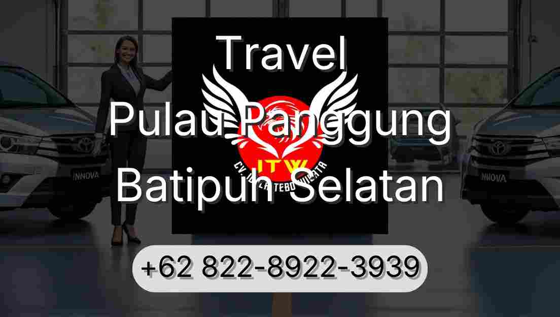 Travel Pulau Panggung Batipuh Selatan