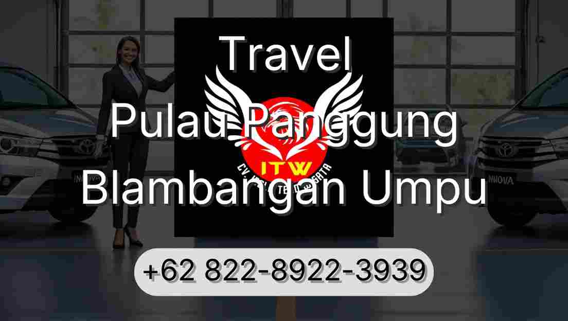 Travel Pulau Panggung Blambangan Umpu