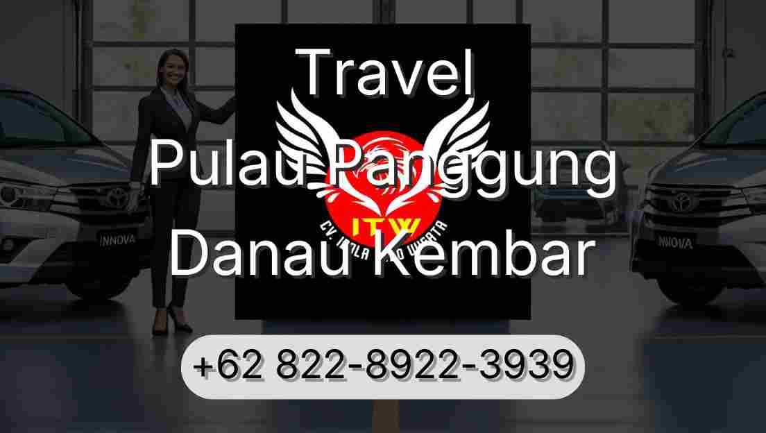 Travel Pulau Panggung Danau Kembar