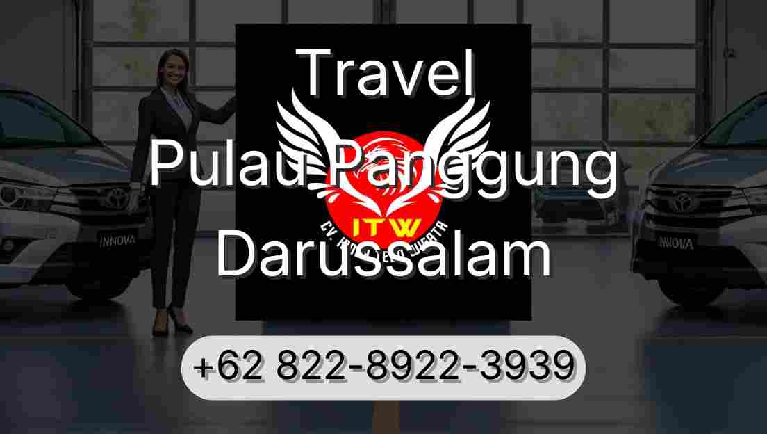 Travel Pulau Panggung Darussalam