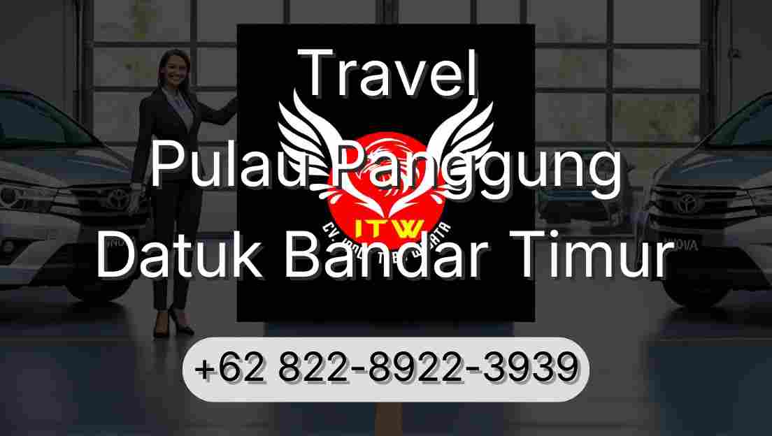 Travel Pulau Panggung Datuk Bandar Timur