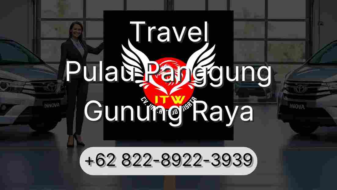Travel Pulau Panggung Gunung Raya