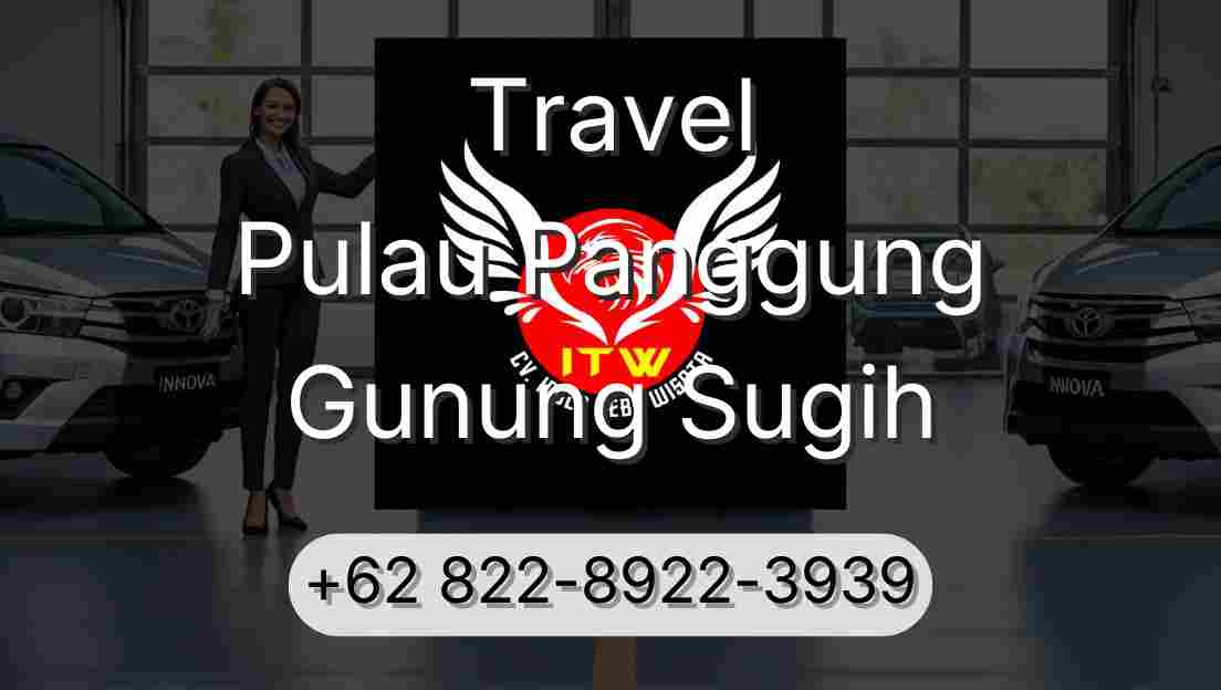 Travel Pulau Panggung Gunung Sugih