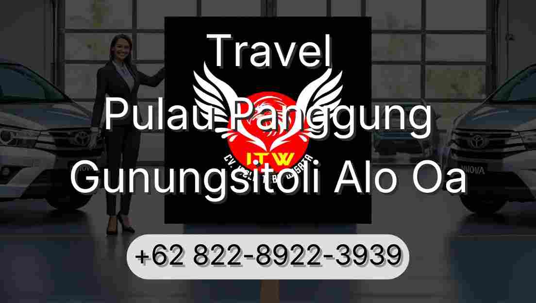 Travel Pulau Panggung Gunungsitoli Alo Oa
