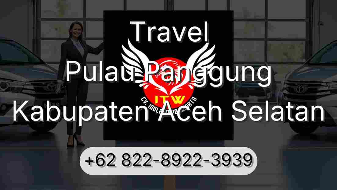 Travel Pulau Panggung Kabupaten Aceh Selatan